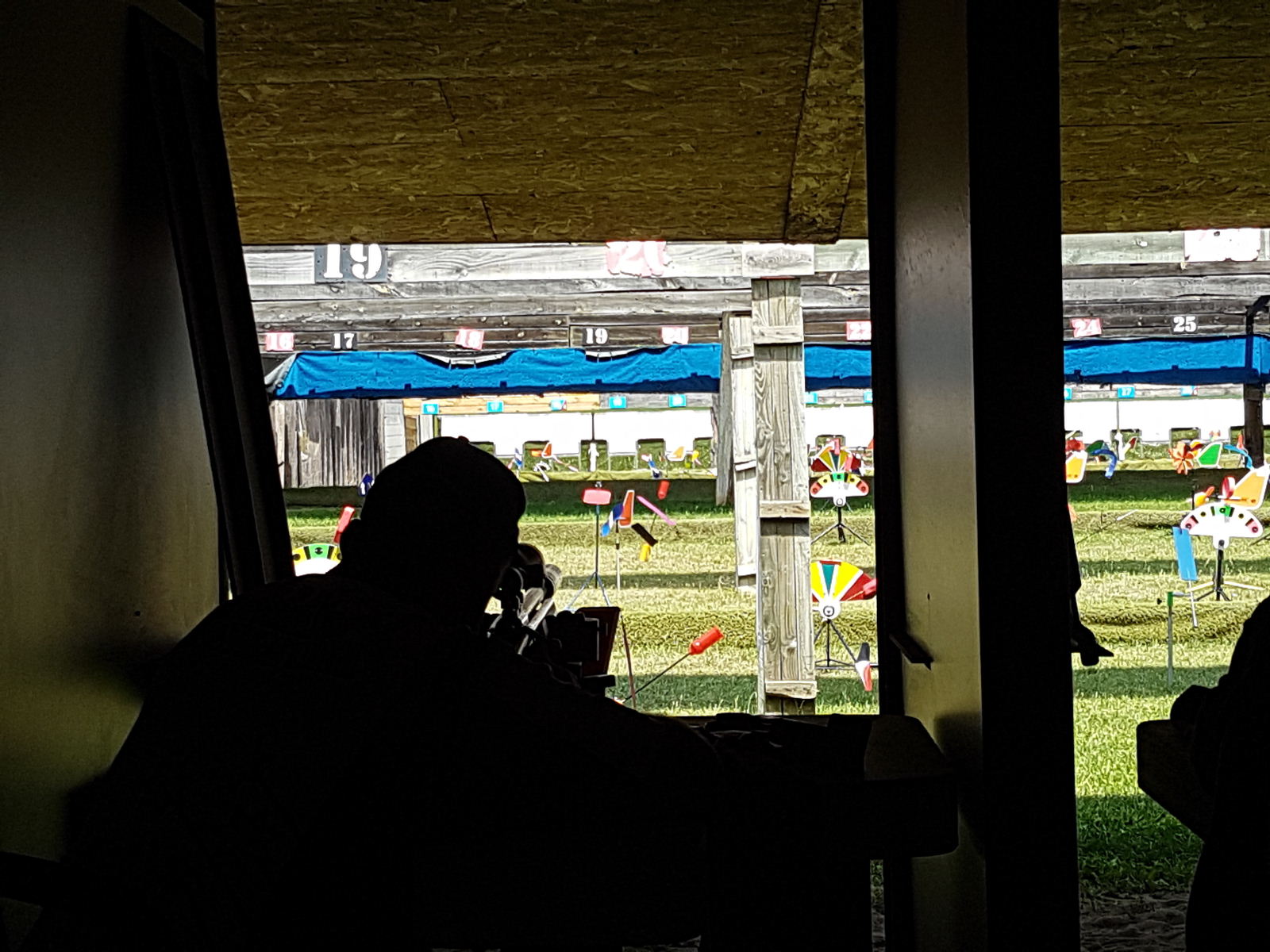 View from firing line